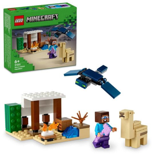 LEGO Minecraft 21251 Steve i pustinjska ekspedicija