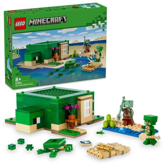 LEGO Minecraft 21254 kuća za kornjače na plaži