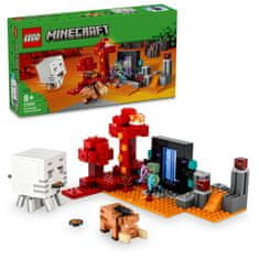 LEGO Minecraft 21255 zasjeda u portalu Nether