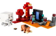 LEGO Minecraft 21255 zasjeda u portalu Nether