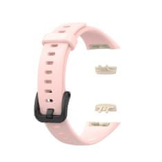 BStrap Silicone remen za Honor Band 6 / Huawei Band 6, sand pink