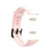 BStrap Silicone remen za Honor Band 6 / Huawei Band 6, sand pink