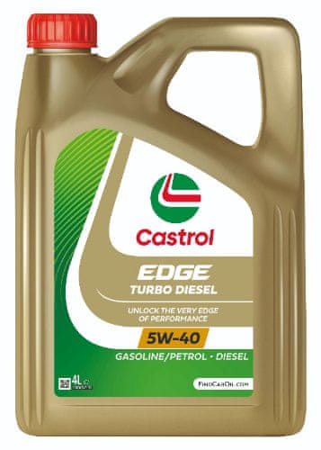 Castrol motorno ulje Edge TD Titanium 5W40, 4 l