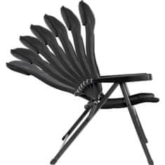 Brunner Aravel 3D stolica za kampiranje, S, crna