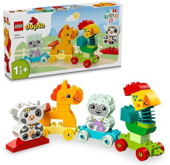 LEGO DUPLO 10412 Vlak sa životinjama