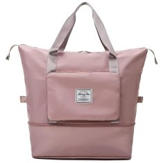 VIVVA® Potovalna torba, zložljiva torba, potovalka (42 x 28 x 22 cm) | BAGPLUS, roza