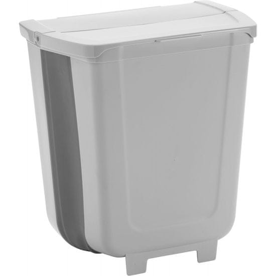Brunner Pillar Fold-Away kanta za smeće, siva