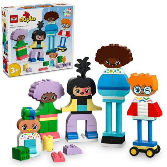 LEGO DUPLO 10423 Sastavljivi ljudi s velikim emocijama