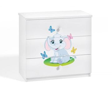 Furnitura DREAMY LADIČAR SLON (VIŠE BOJA)