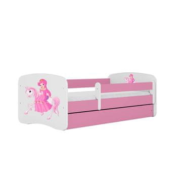 Furnitura DJEČJI KREVET DREAMY PRINCEZA NA KONJU (VIŠE BOJA I DIMENZIJA)