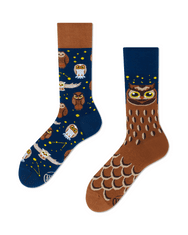 Many Mornings Owly Moly čarape, visoke, 35-38