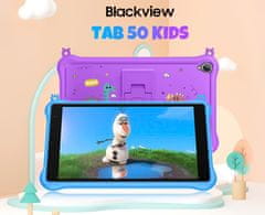 Blackview TAB 50 KIDS tablet, 8, 3GB+64GB, IPS HD+, Android, WIFI, Bluetooth, iKids, ljubičasta