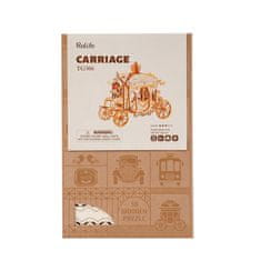 Robotime Klasična kočija, drvena 3D slagalica, (TG506)