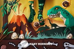 Many Mornings The Dinosaurs čarape, visoke, 35-38