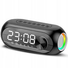 Dexxer 3 u 1 baterija. 1200mAh bluetooth zvučnik i LED RGB budilica