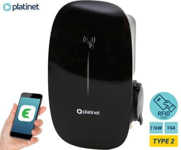 Platinet PWBS11KW EV stanica za punjenje električnih vozila, 11 kW
