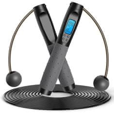 SOLFIT® Digitalno uže za preskakanje s brojačem, elektronska vijača za fitness trening | ROPENETIC