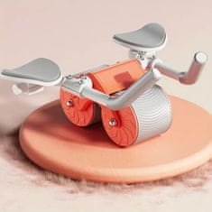 SOLFIT® Trbušni roler s automatskim povratom, ab roller za kućni trening, jačanje trbuha i leđa | COREFIT