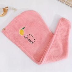 FRILLA® Brzosušeći ručnik za kosu od mikrovlakana, turban za brzo i nježno sušenje kose, 2 kom | HAIRWRAP