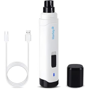 HARLEY® Električna brusilica i grickalica za nokte kućnih ljubimaca – 2 brzine, tiha, USB punjenje | PETGRIND