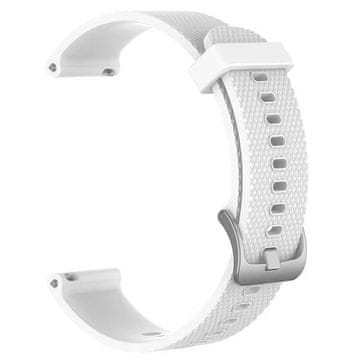 BStrap Silicone Land remen za Garmin Vivoactive 3, white