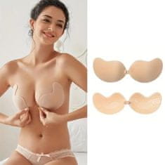 VIVVA® Nevidljivi push up grudnjak bez naramenica i leđa, samoljepljivi silikonski grudnjak | SILKYLIFT, A
