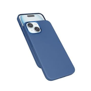 EPICO Mag+ kožna maskica za iPhone 15 Plus 81210131600001 - plava