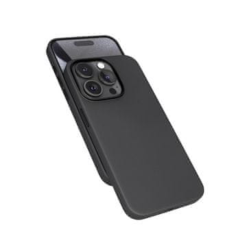 EPICO Mag+ kožna maskica za iPhone 15 Pro Max - crna