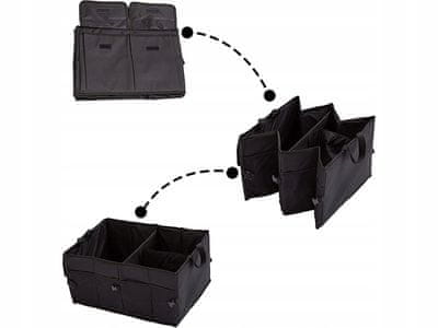  Verkgroup organizator za prtljažnik, 53 x 38 x 25,5 cm