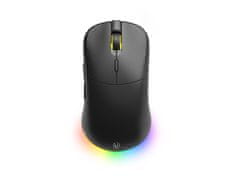 ANT Wireless mišk, RGB, 19.000 DPI, USB, crna