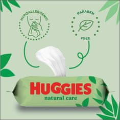 Huggies vlažne maramice Natural Care, 10 x 56 komada