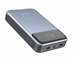 SWISSTEN prijenosna baterija, 20000 mAh, 100 W, srebrna