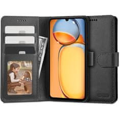 Tech-protect Wallet preklopna maska za Xiaomi Redmi 13C / Poco C65, crno