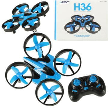 Ikonka Aga RC Mini Dron JJRC H36 2.4GHz 4CH plava