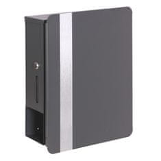 Wiltec Poštenik s Anthracit + Inox V54 zapisnik