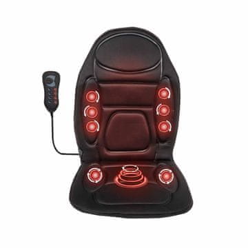 Wiltec Masažni auto tepih s funkcijom grijanja i 12V regulatorom