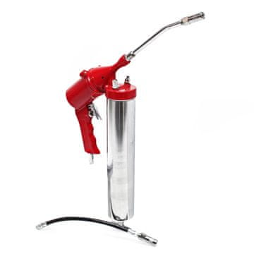 Wiltec Pneumatski pištolj za mast 400ml fleksibilan 6bar