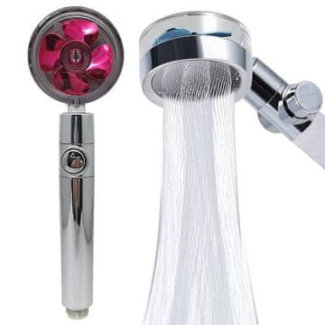 Verkgroup Ručka tuša s turbinskom glavom prozirno ljubičasta