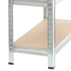 Wiltec Metalni regal 90x45x180cm bez vijaka 175kg po polici