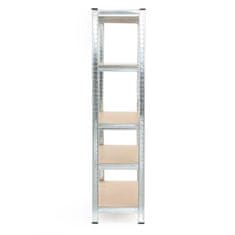 Wiltec Metalni regal 90x45x180cm bez vijaka 175kg po polici