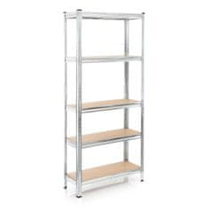 Wiltec Metalni regal 75x30x174cm bez vijaka 175kg po polici