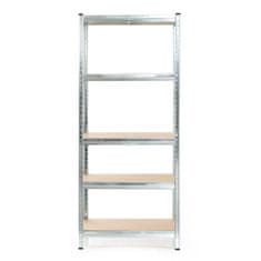 Wiltec Metalni regal 75x30x174cm bez vijaka 175kg po polici
