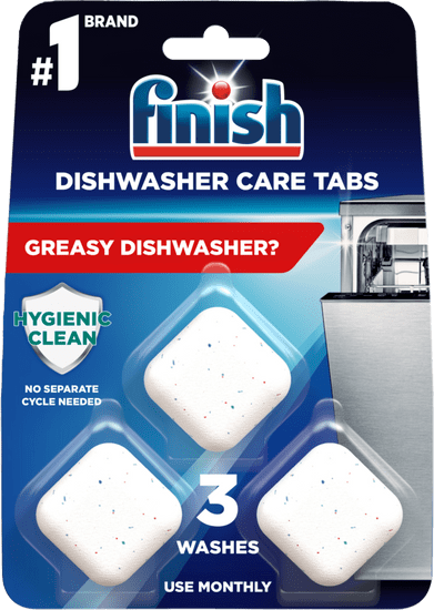 Finish kapsule za čišćenje perilice posuđa, 3 kom