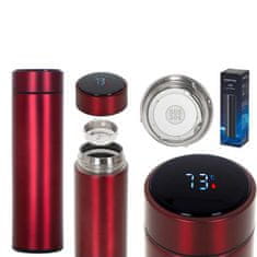 MG Smart Cup digitalna termosica 500ml, crvena