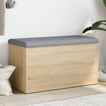 Vidaxl Klupa za odlaganje Sonoma hrast 82x42x45 cm