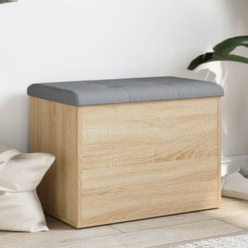 Vidaxl Klupa za odlaganje Sonoma hrast 62x42x45 cm