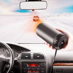 JOIRIDE® Auto grijač, 12V, s ventilatorom i odmagljivačem stakla, prijenosni, 360° kompaktni grijač | TURBOCUP