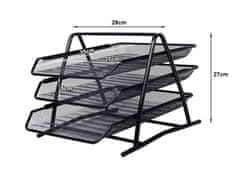 Verkgroup A4 metalni stolni organizator za dokumente