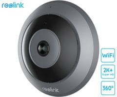 Reolink FE-W IP kamera, 2K, WiFi, 360° Fisheye, IR noćno snimanje, APP, dvosmjerna komunikacija