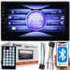 12V 2DIN LCD autoradio s dodirnim zaslonom 4x50W USB Bluetooth + daljinski upravljač